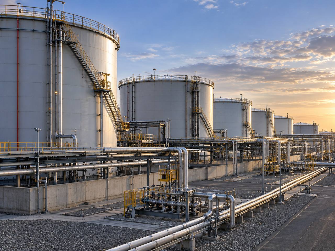 SourceLink Terminals storage tanks and pipeline infrastructure